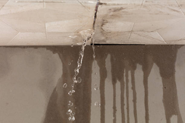 Professional Commercial Water Damage Restoration technician working in Blue Springs, MS
